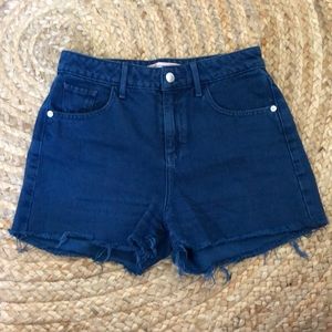 Guess blue cutoffs